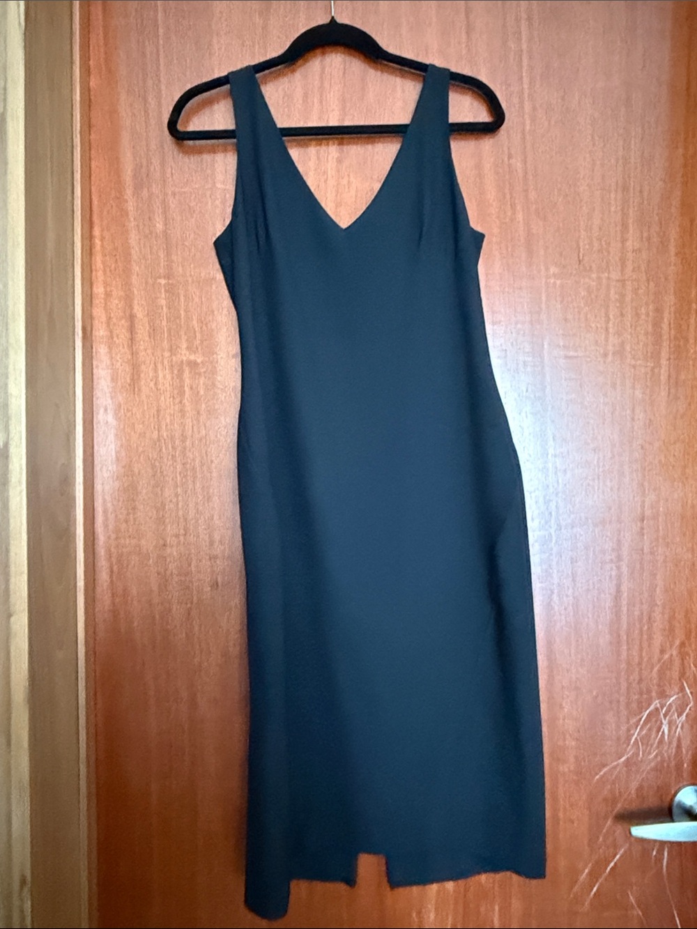 RACHEL Rachel Roy Black V-Neck Sheath Dress